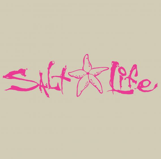 Salt Life Signature Starfish Decal SAD905