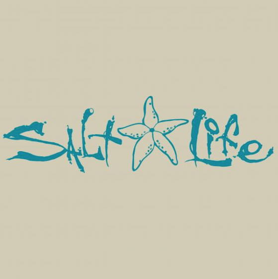 Salt Life Signature Starfish Decal SAD905