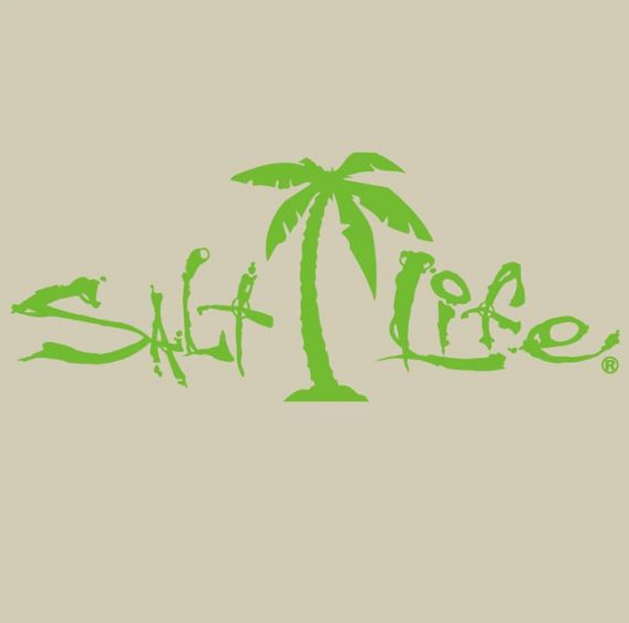 Salt Life Signature Palm Tree Decal SA188