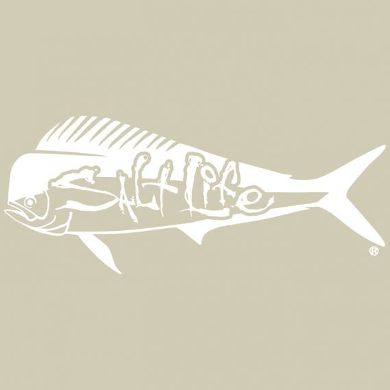 Salt Life Mahi Sticker Medium Decal SAD970