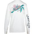 Salt Life Womens Turtle Flow V-Neck LST