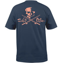 Salt Life Men's Skull & Poles Pocket SST