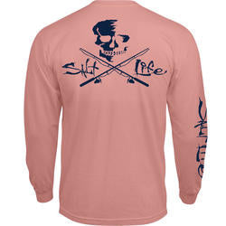 Salt Life Mens Skull and Poles LST