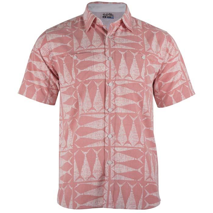Salt Life Mens Optic Tails Button-down Shirt