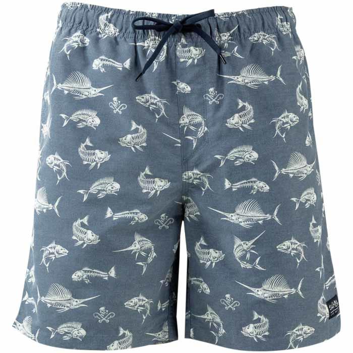 Salt Life Men's Fisn N Bones Boardshorts