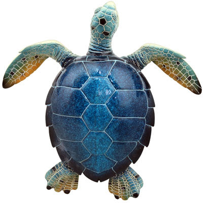 American Gift Blue Sea Turtle Resin Figures