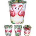 Flamingo/Flower In&Out Shot Glass American Gift