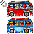 American Gift Surf Bus Magnet
