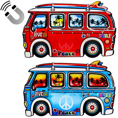American Gift Surf Bus Magnet