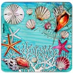 American Gift Foil Coasters