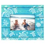 American Gift Turtle Blue Picture Frame