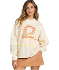 Roxy Lineup Over-Sized Crew TECO