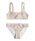 Roxy All About Sol Bralette Girls Swimsuit Set