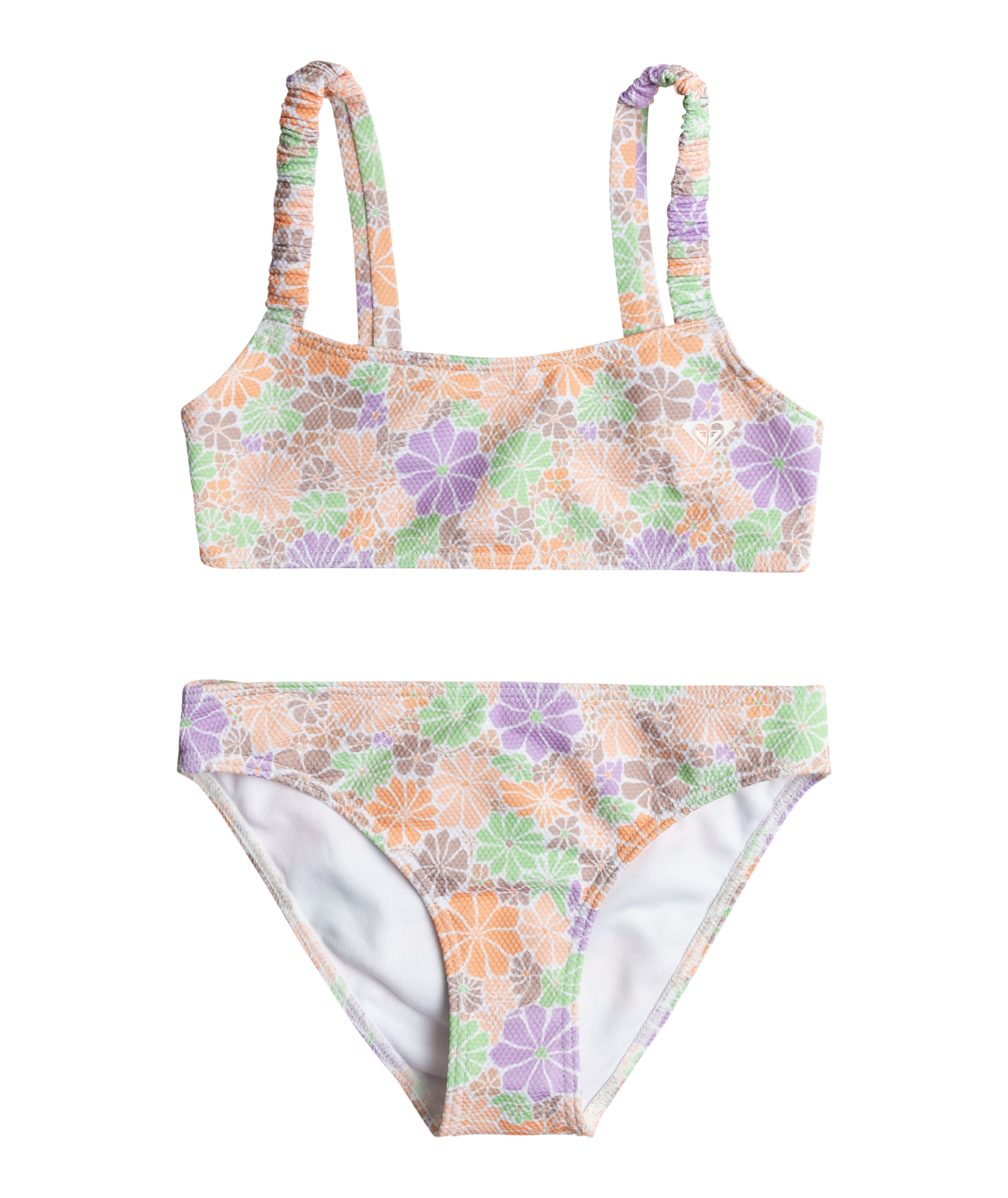 Roxy All About Sol Bralette Girls Swimsuit Set