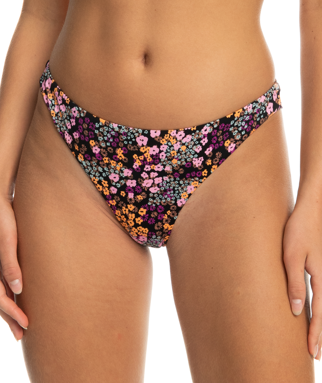 Roxy PT Beach Classics Black Floral Swimsuit