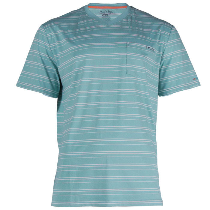 Salt Life Tightline V Neck Mens SST