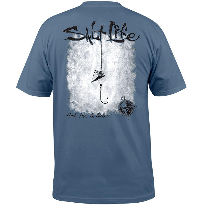 Salt Life Mens Hook Line and Sinker SST