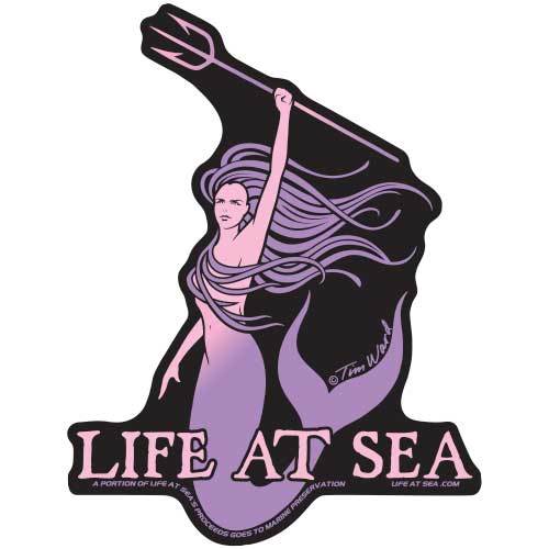 Life At Sea Stickers (LAS and FL) Large – Wabasso Beach & Surf Zone, Inc.