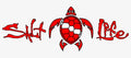 Salt Life Signature Turtle Decal SA864 and SA847