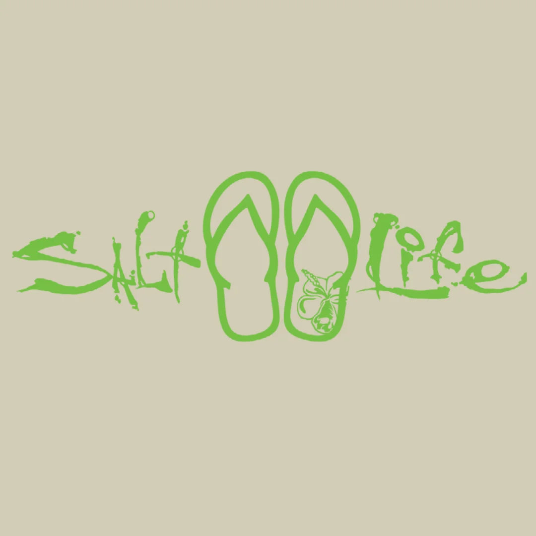 Salt Life Signature Sandal Decal SAD917