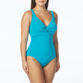 Contours By Coco Reef Sapphire Twist Underwire One Piece Swimsuit