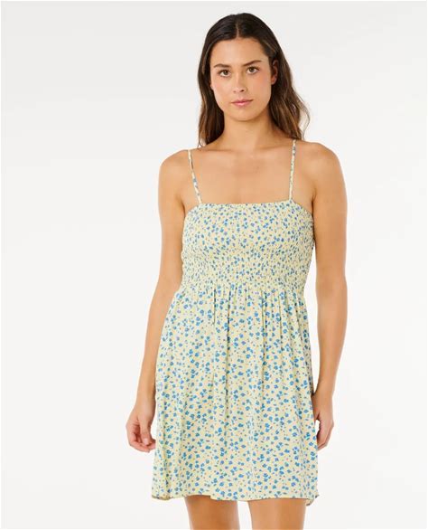 Rip Curl Surf Side Shirred Dress