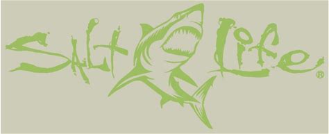Salt Life Great White Decal SAD977