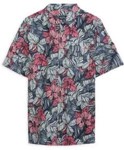 Salt Life Men's Sailfish Blossom SS Button/Collar Shirt