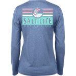 Salt Life Green Room LS Ladies UV 50
