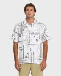 Quiksilver Men's Paddleout SS Button/Collar Shirt