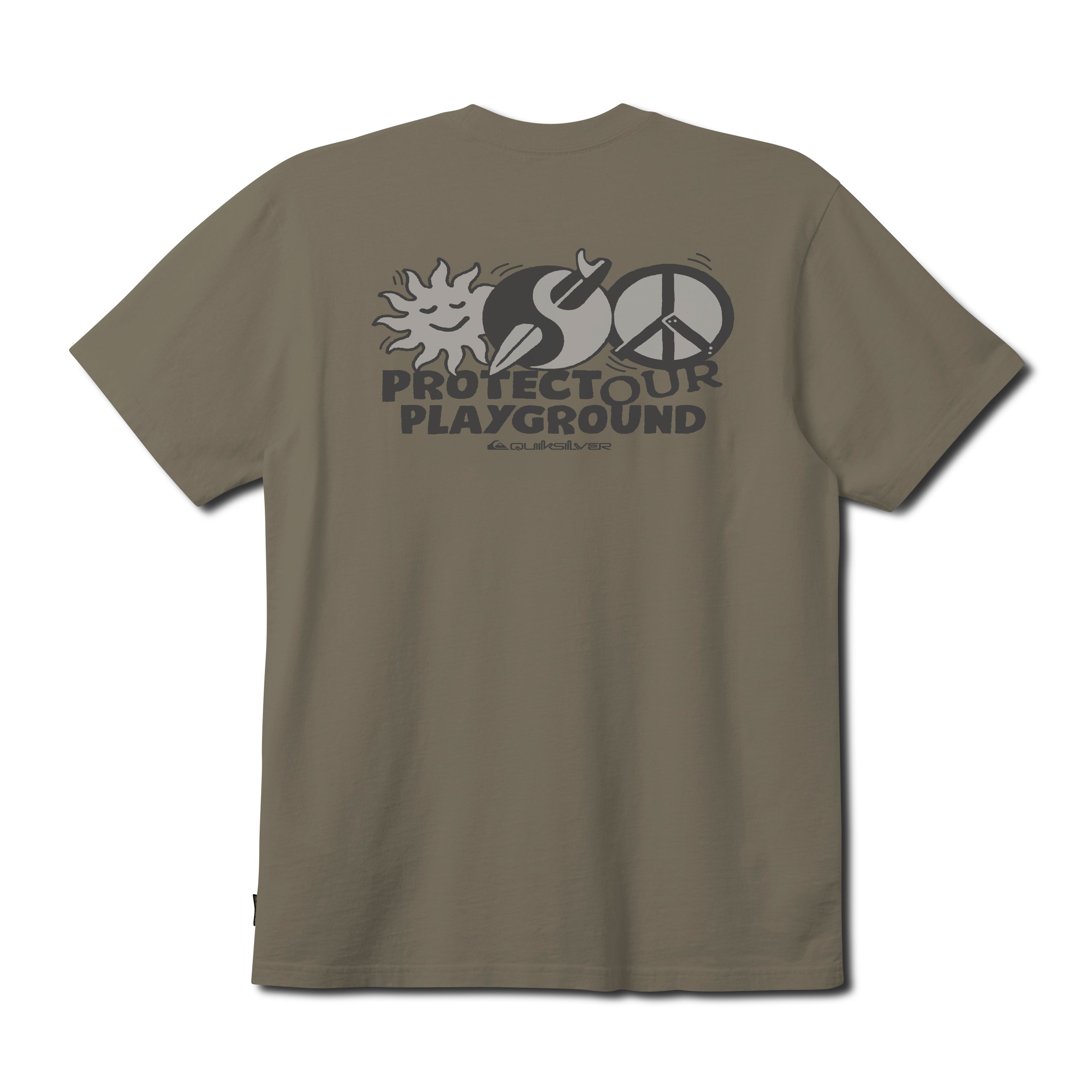 Quiksilver Men's Wake Up World SS T-Shirt