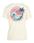 Salt Life Women's Tidal Coast SS Crew Neck