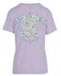 Salt Life Women's Floral Turtle SST